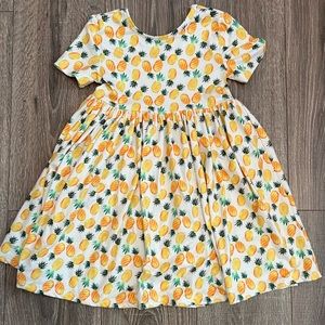Pineapple Twirl Dress